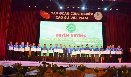 Tuyên dương những tấm gương thanh niên xuất sắc của VRG